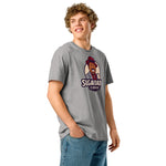Unisex organic ribbed neck t-shirt - 3