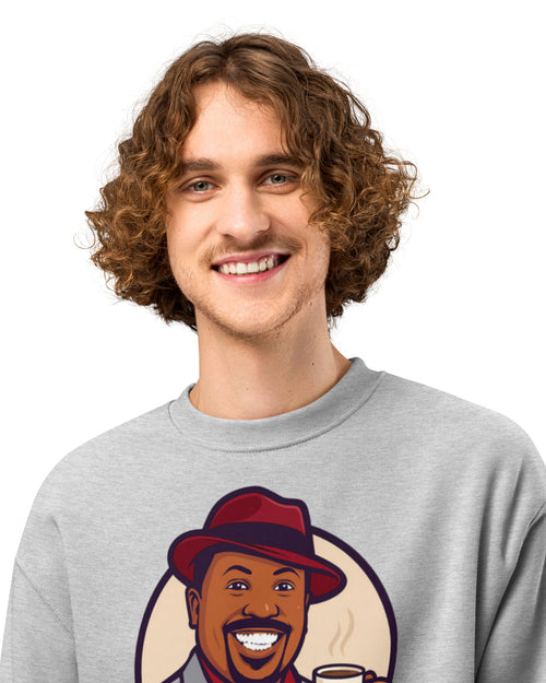 Oversized heavyweight sweatshirt